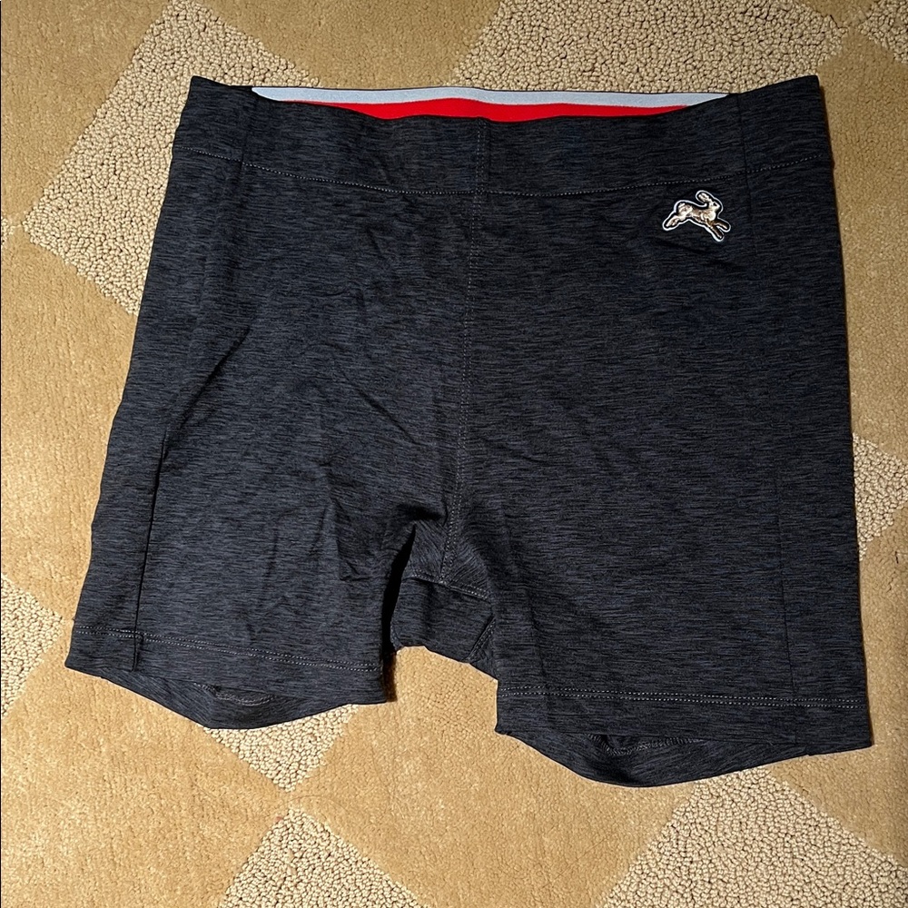 Tracksmith Charcoal Bike Shorts